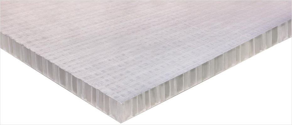 Polypropylene-honeycomb-core